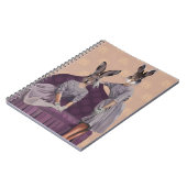 Konijnen in het Paars Notitieboek (Linkerzijde)