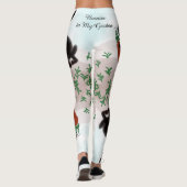 Konijnen in Mijn Tuin Leggings (Achterkant)