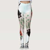 Konijnen in Mijn Tuin Leggings (Voorkant)