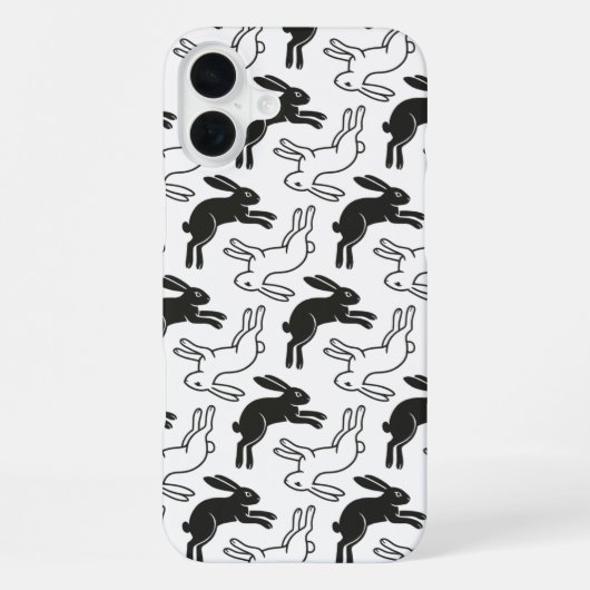 Konijnen iPhone Hoesje (Achterkant)