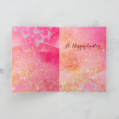 KONIJNEN, KUNSTMATIGE EIEREN EN SPRINGSTROMEN FEESTDAGEN KAART (Binnen)