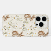 Konijnen Madeliefjes Bloemen Case-Mate iPhone Case (Achterkant (horizontaal))