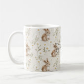 Konijnen Madeliefjes Bloemen Koffiemok (Links)