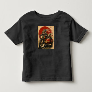 Konijnen Motor Zijspan Kinder Shirts