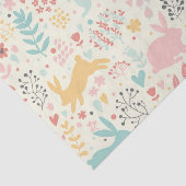 konijnen, natuur, veerkleuren, easter, hipster, go tissuepapier (Detail)