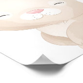Konijnen Nursery Poster Bosdieren Kinderen (Hoek)