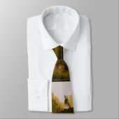 Konijnen op een Necktie Stropdas (Gebonden)