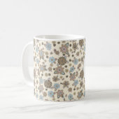  konijnen paascadeau koffiemok (Voorkant links)