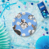 Konijnen Papieren Bordje (Feest)