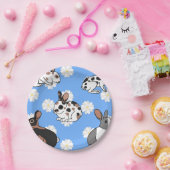 Konijnen Papieren Bordje (Feest)