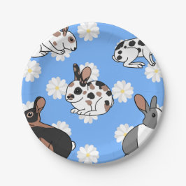 Konijnen Papieren Bordje