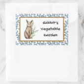 Konijnen Plantaardige Tuin Stickers (Tas)