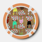 Konijnen Pokerchips (Achterkant)