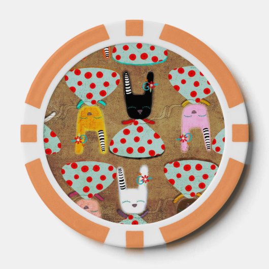 Konijnen Pokerchips (Voorkant)