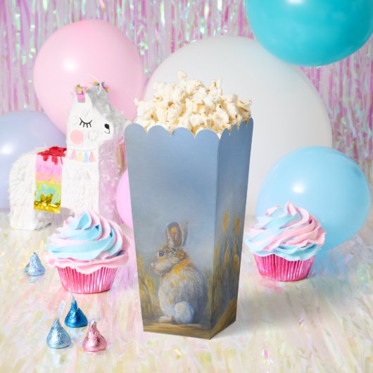 Konijnen Popcorn Bedankdoosjes (Feest)