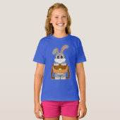 Konijnen Schoudertas T-shirt (Voorkant volledig)