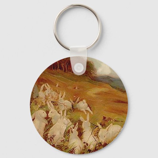  konijnen sleutelhanger (Voorkant)