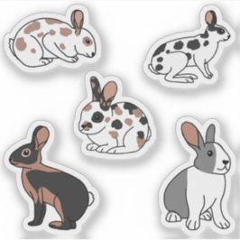 Konijnen Sticker
