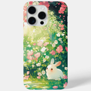 Konijnen Tuin der Dromen iPhone 15 Pro Max Hoesje