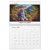 Konijnen van de Wereld Kalender (Jan 2027)