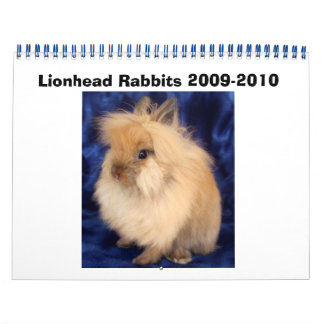 Konijnen van Lionhead 2009-2010 Kalender