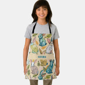 Konijnen Waterverf Aangepast patroon Schort (Insitu)