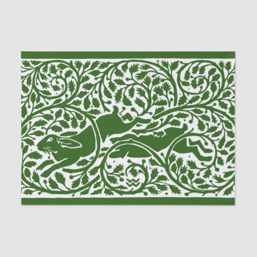  konijnen Weefselpapier van 10 lbs, wit Tissuepapier (Voorkant)