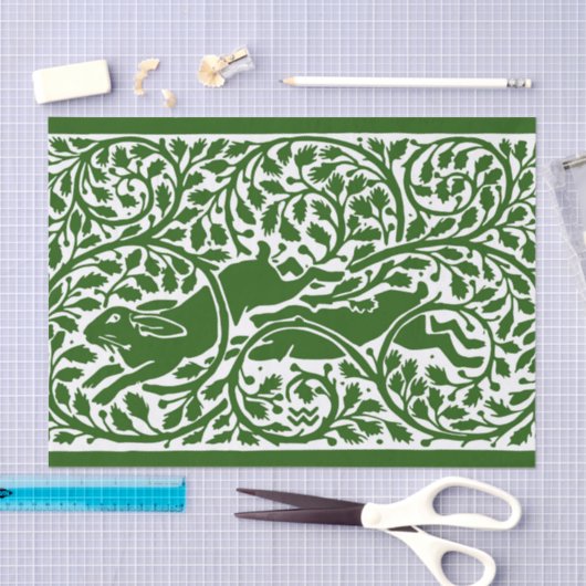 konijnen Weefselpapier van 10 lbs, wit Tissuepapier (Craft)