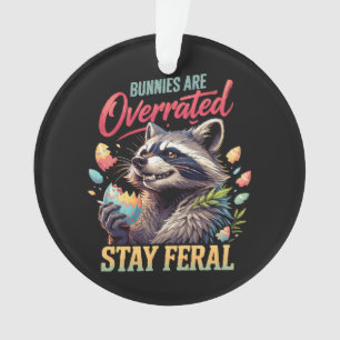 Konijnen worden overschat, blijf wild ornament