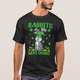 Konijnen zijn mijn luie konijnen konijn St Patrick T-shirt