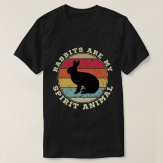 Konijnen zijn mijn Spirit Animal T-shirt