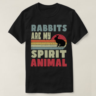 Konijnen zijn mijn Spirit Animal T-shirt