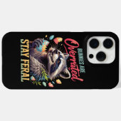 Konijnen zijn overschat Blijf wild Case-Mate iPhone Case (Achterkant (horizontaal))