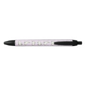 Konijnen Zwarte Inkt Pen (Achterkant)