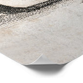  konijnenafdrukken poster (Hoek)