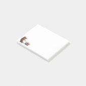 konijnenbeteggen Paarse eieren Post-it® Notes (Schuin)