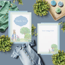 konijnenblauw Baby shower
