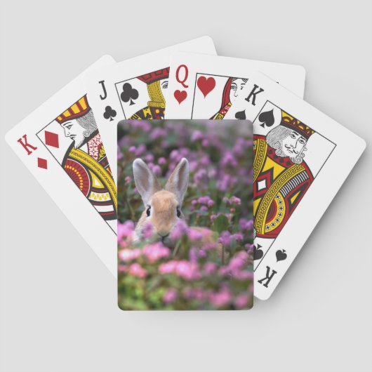 Konijnenboerderij Pokerkaarten (Achterkant)