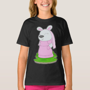 Konijnenbruids sluier bruiloft t-shirt