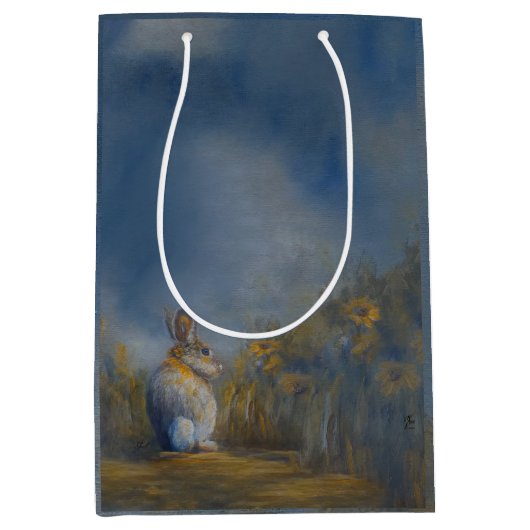 konijnencadeautas medium cadeauzakje (Voorkant)