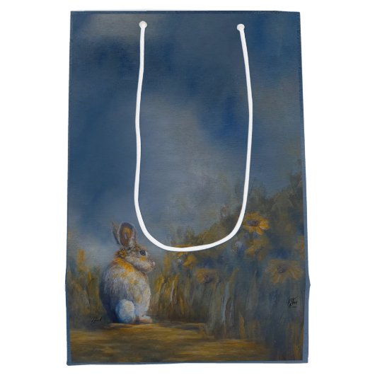 konijnencadeautas medium cadeauzakje (Achterkant)