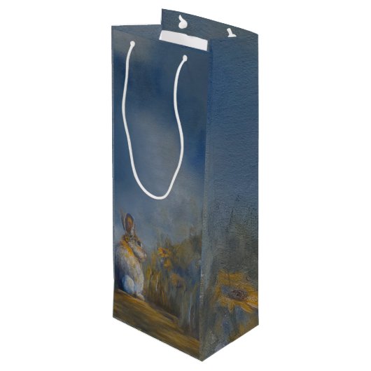 konijnencadeautas wijn cadeautas (Achterkant Gekanteld)