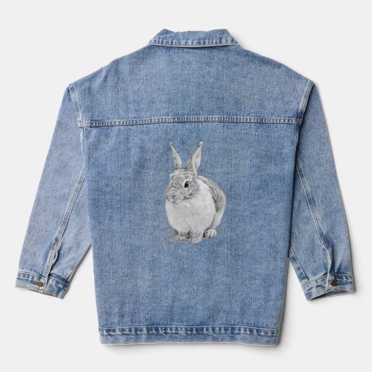 konijnendag denim jacket (Achterkant)