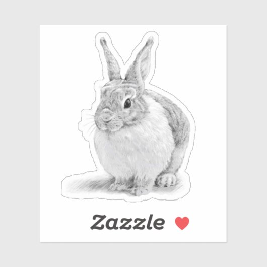 konijnendag sticker (Vel)