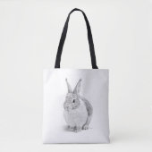konijnendag tote bag (Voorkant)