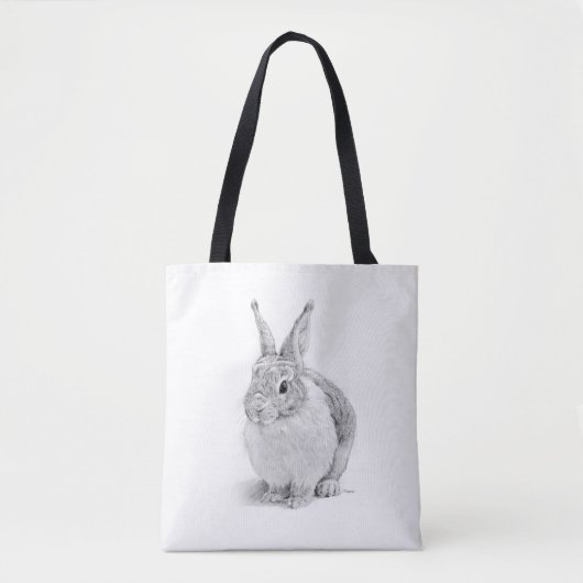 konijnendag tote bag (Voorkant)