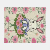 konijnendeken fleece deken (Voorkant (Horizontaal))