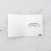 Konijneneieren Gelukkig Pasen Feestdagen Kaart (Binnen)