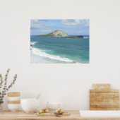 Konijneneiland op het Poster Ohau (Keuken)