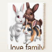 Konijnenfamilie Planner (Achterkant)